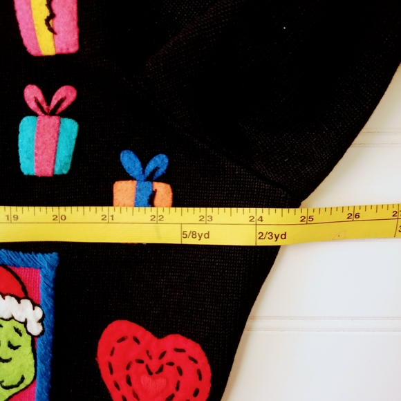 Vintage Michael Simon Dr. Seuss Cardigan Sweater 1999 - Picture 5 of 12